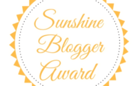 The Sunshine Blogger Award