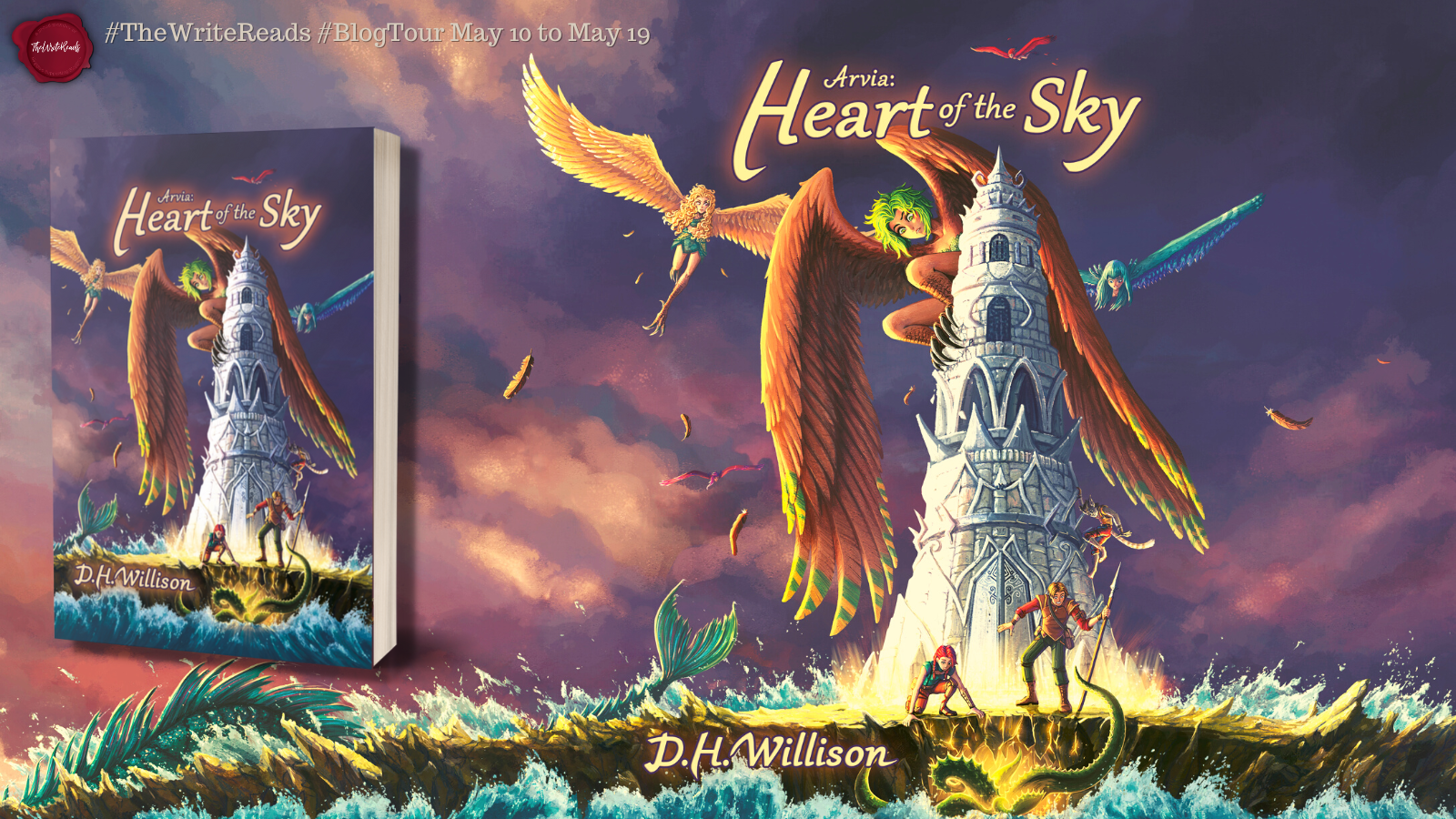 Spotlight: Heart of the Sky (Tales of Arvia #3) by D. H. Willison