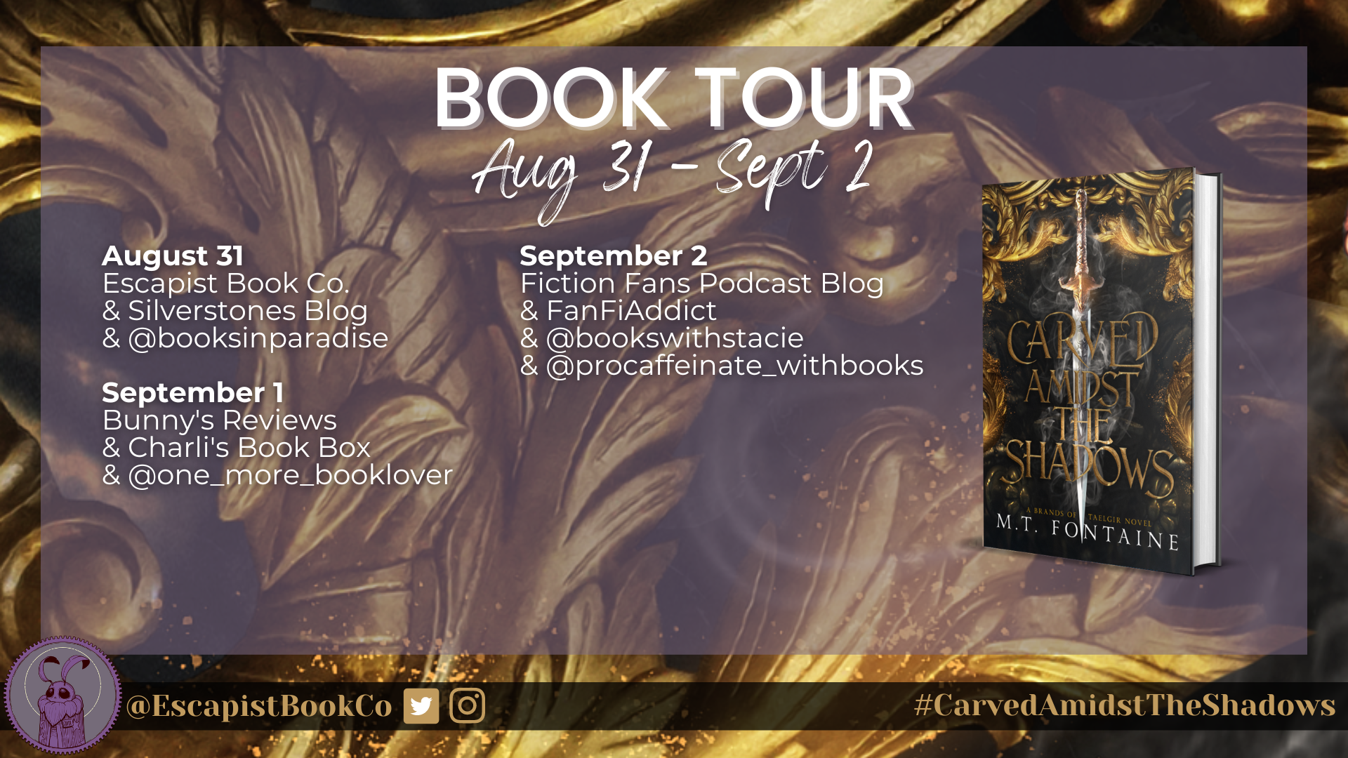 Interview: M.T. Fontaine, Author of Carved Amidst the Shadows